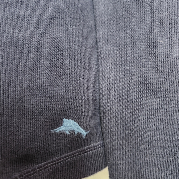 Tommy Bahama Aruba 1/2 Zip Navy Sweatshirt - XS - Picture 3 of 13